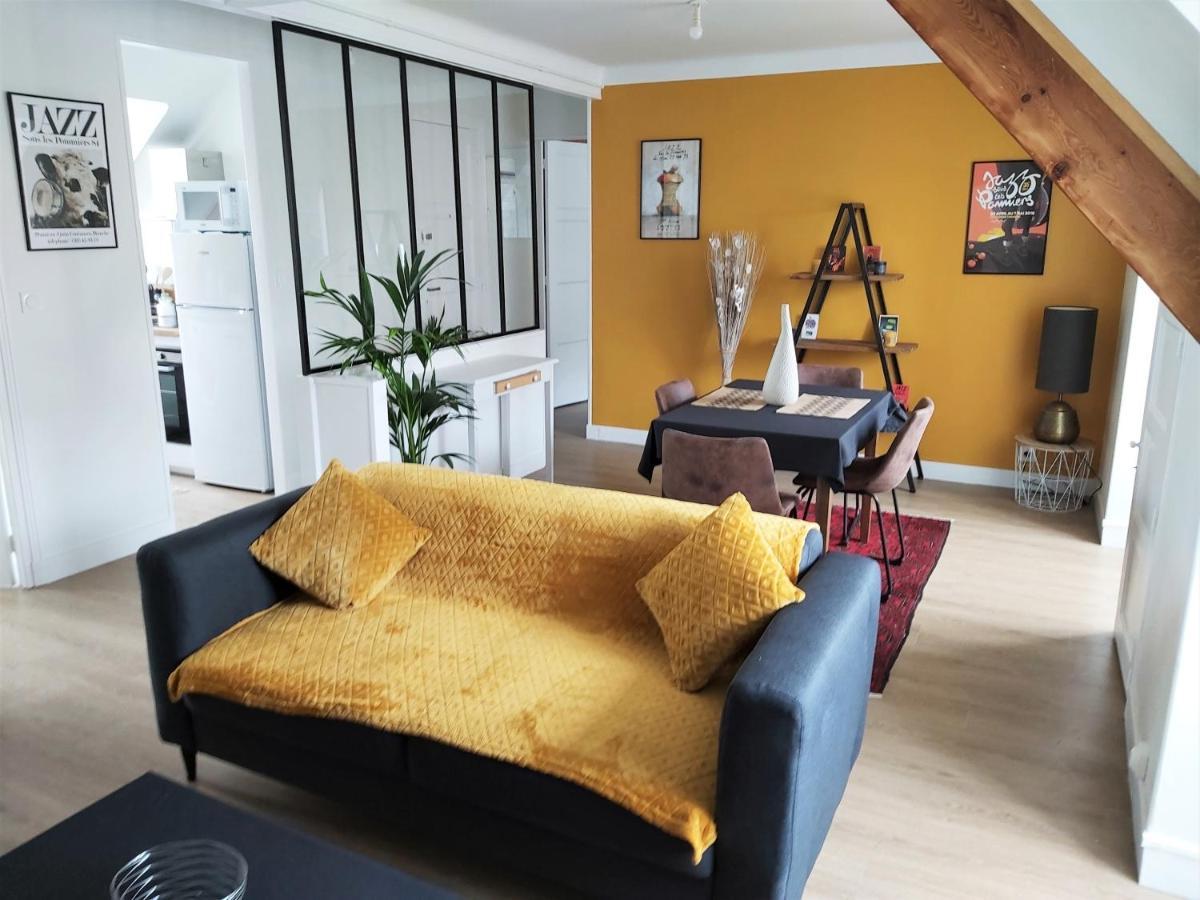 "Un Air De Jazz" Appartement T2 En Plein Centre-Ville Renove Coutances Zewnętrze zdjęcie